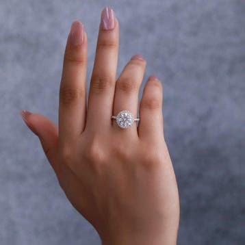 Zonder minimumprijs - Ring - 14 karaat Geel goud - 3.04ct.