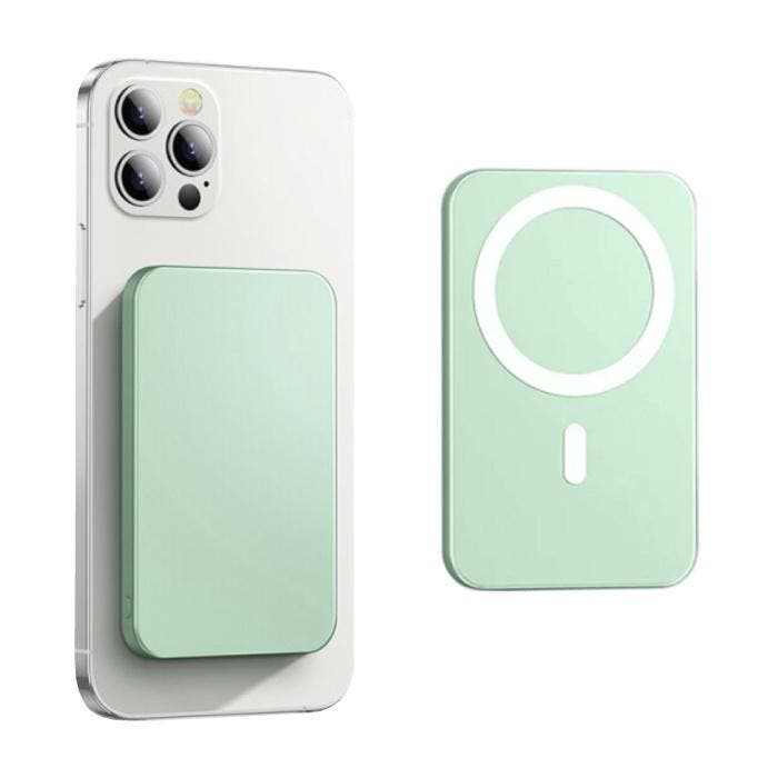 10.000mAh Mini Magnetische Qi Powerbank voor Mobiele, Télécoms, Batteries externes, Envoi