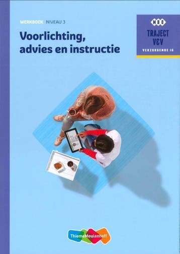 Niveau 3 / Voorlichting, advies en instructie / Werkboek /, Verzenden, Zo goed als nieuw, ThiemeMeulenhof bv