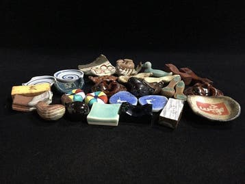 Japanese - Statue, Lot of 30 Vintage Japanese Chopstick