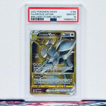 Pokémon Graded card - FA/ARCEUS VSTAR #184 - Pokémon - PSA, Nieuw