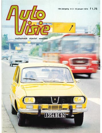 1973 AUTOVISIE MAGAZINE 03 NEDERLANDS