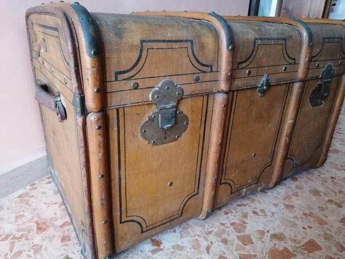 Valigeria Universale Genova - G. Winternitsz - Opbergkoffer, Antiquités & Art, Curiosités & Brocante