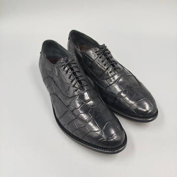 Raparo-Wingtip-Crocodile-UK7 - Veterschoenen - Maat: EU 41 -, Nieuw