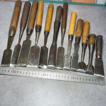 Hout Beitel - 37 cm