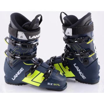 41 42 47 skischoenen LANGE SX 100/90 RTL, BLUE/yellow, micro, Verzenden, Gebruikt