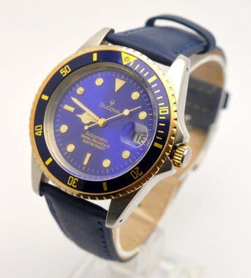 Bulova - Automatic - Marine Star Diver Blue Dial - Sans prix, Nieuw