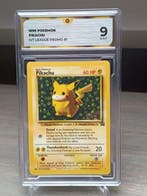 Pokémon - 1 Graded card - Pikachu First edition - GG 9 -