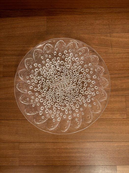 Lalique France - Tafelmiddenstuk - Roscoff - Kristal, Antiek en Kunst, Antiek | Glaswerk en Kristal