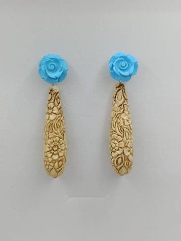 Turquoise - Argent, Turquoise Sleeping Beauty et bakélite
