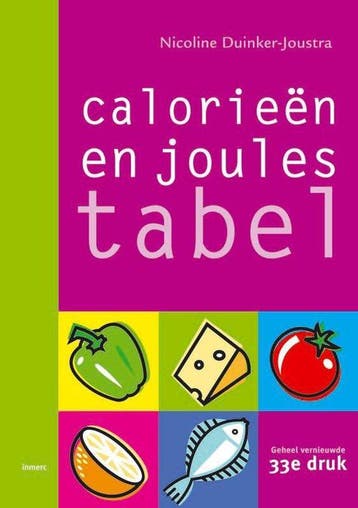 Calorieentabel / Joulestabel - Joustra, Verzenden, Nieuw