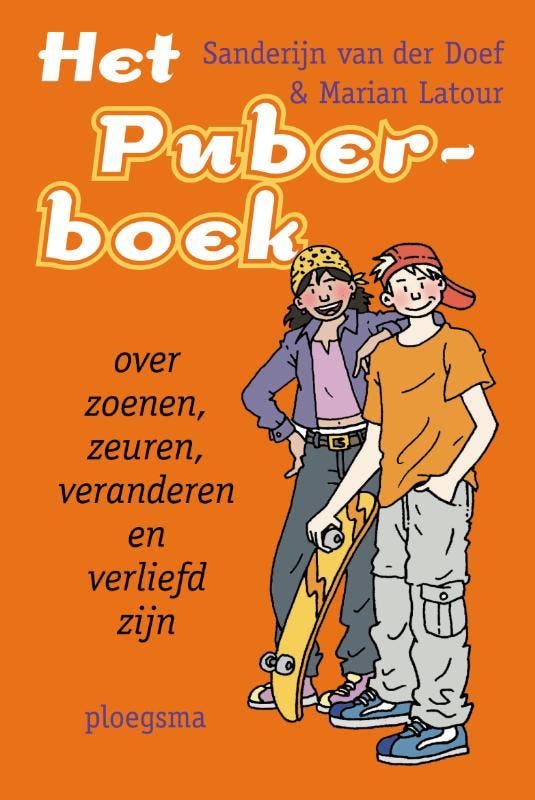 Het puberboek 9789021616063 Sanderijn van der Doef, Livres, Livres pour enfants | Jeunesse | 10 à 12 ans, Envoi