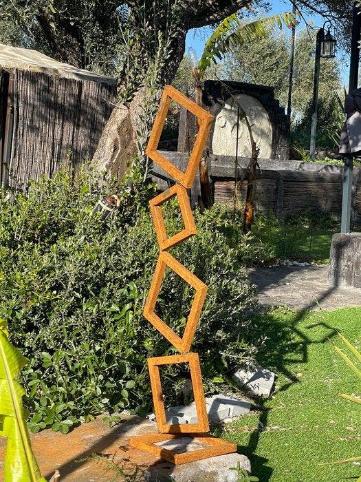 Ana Lucia B.M - Sculpture Corten - XL, Antiquités & Art, Art | Objets design