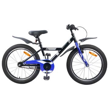 vidaXL Kinderfiets 20 Inch voor 6-11 jaar oud Zwart, Verzenden, Nieuw