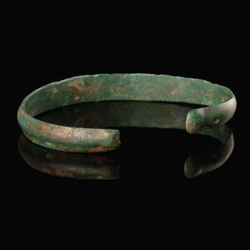 Keltisch Bracelet, met Snake-terminalen
