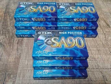 TDK - SA90 Lege audiocassette
