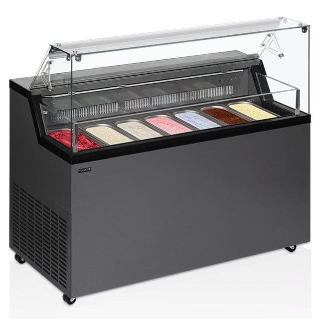 Schepijsvitrine | MIRABELLA | 329L | 7x 5L | -5°C/-20°C |, Zakelijke goederen, Horeca | Keukenapparatuur, Nieuw in verpakking