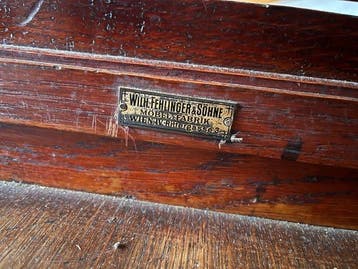 Cilinderbureau - Hout