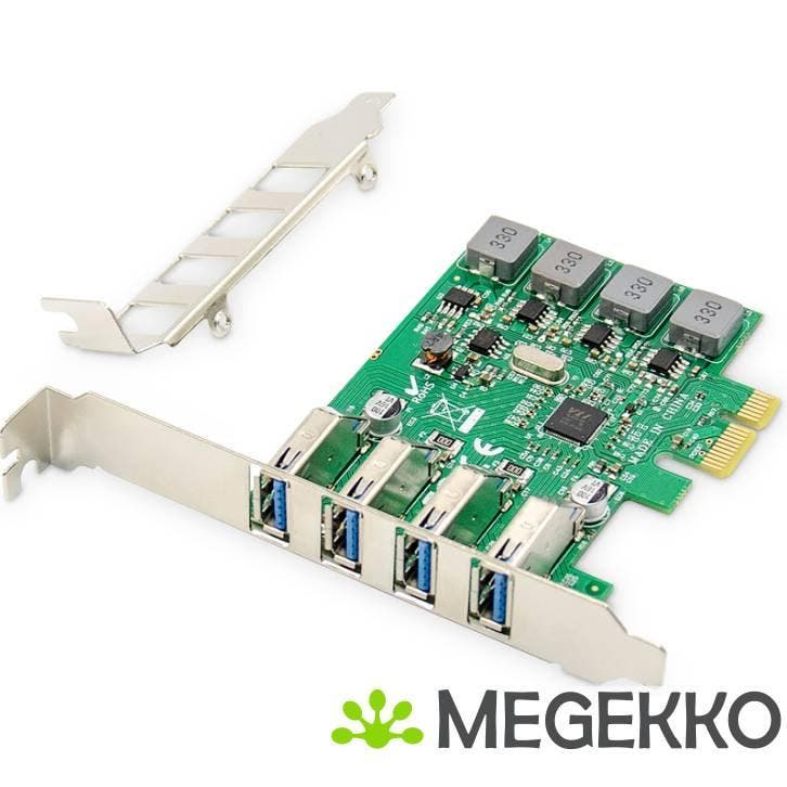 Digitus DS-30226 interfacekaart/-adapter USB 3.2 Gen 1 (3.1, Computers en Software, USB Sticks, Nieuw, Verzenden