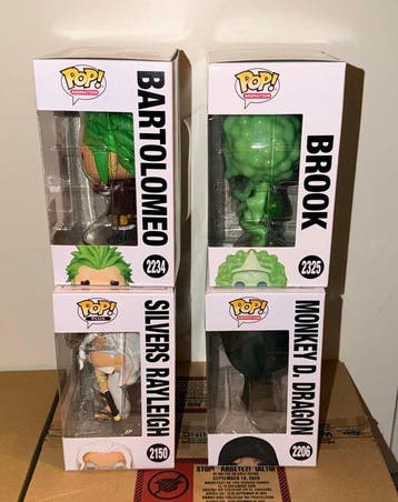 Funko - Funko Pop - One Piece - set van 4 Special Edition -