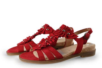 Rieker Sandalen in maat 40 Rood, Verzenden, Sandalen of Muiltjes