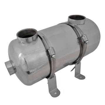 vidaXL Zwembad warmtewisselaar 355 x 134 mm 40 kW, Tuin en Terras, Verzenden, Nieuw