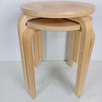 IKEA - Tabouret (2) - Frosta - Multiplex berk - Deux