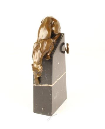 sculptuur, After Michel Decoux (1837–1924) – Art Deco Bronze, Antiek en Kunst