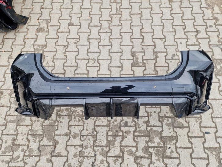 BMW M3 G80 achterbumper 8086106, Auto-onderdelen, Carrosserie, Gebruikt, Verzenden