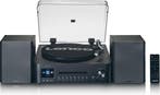 Lenco Platenspeler - Stereoset met DAB en Bluetooth - MC-460, Audio, Tv en Foto, Platenspelers, Verzenden, Nieuw