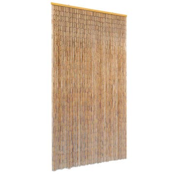 vidaXL Vliegengordijn 100x220 cm bamboe, Doe-het-zelf en Bouw, Verzenden, Nieuw