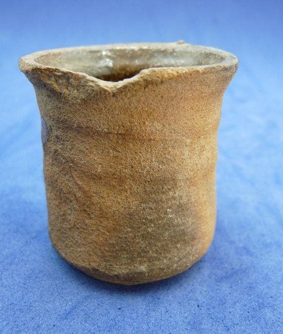 postmédiéval poterie rouge Trois pots d’onguent, Antiquités & Art, Antiquités | Autres Antiquités
