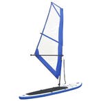 vidaXL Stand-up paddleboard opblaasbaar met zeilset blauw en, Watersport en Boten, Suppen, Verzenden, Nieuw