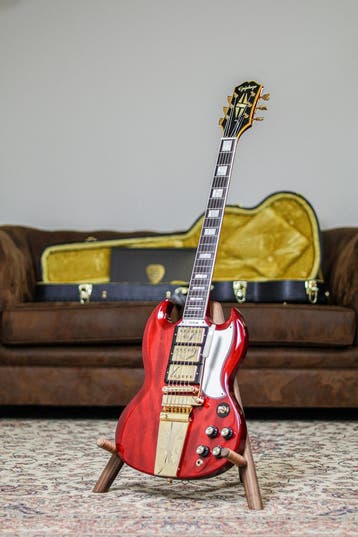 Epiphone Joe Bonamassa 1963 SG Custom 2023 | Dark Wine Red, Muziek en Instrumenten, Verzenden, Nieuw