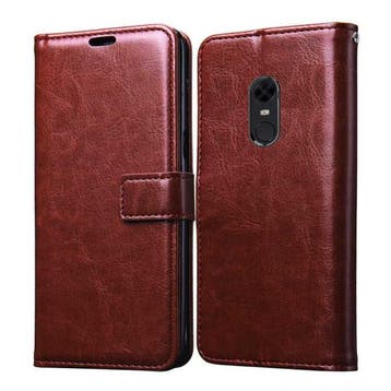 Xiaomi Pocophone F1 Leren Flip Case Portefeuille - PU Leer, Télécoms, Verzenden