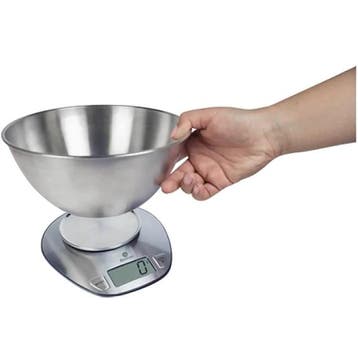 Keukenweegschaal | KS | RVS | Max. 5kg | 1g Nauwkeurig |, Verzenden, Nieuw in verpakking