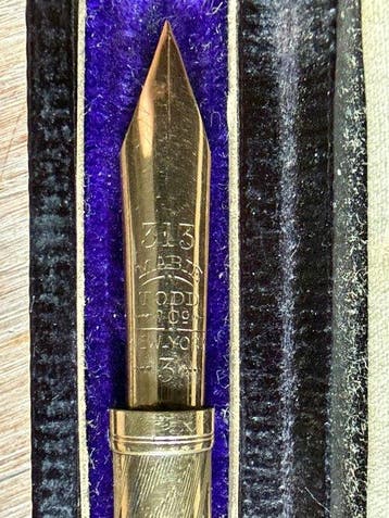 Mabie Todd & Co 313 - Zonder minimumprijs - Pen, Verzamelen, Nieuw