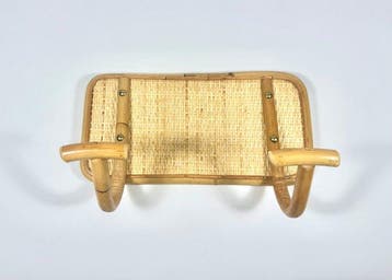 Kapstok - Bamboe, rattan, Hout - Franse Rivièra-stijl