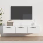 vidaXL Wandkast 102x30x20 cm bewerkt hout wit, Verzenden, Nieuw