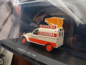 1:43 - Modelauto (5) - Citroën 2CV AZU - 1956, Citroën ID 19