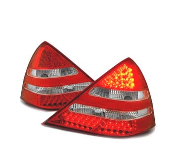 FEUX ARRIÈRE LED MERCEDES SLK R170 96-04 ROUGE CLAIR, Verzenden