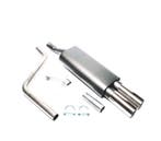 Pot Déchappement Pour Volkswagen Vw Polo III 1985-1994 X2, Autos : Pièces & Accessoires, Verzenden