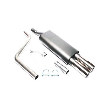 Pot Déchappement Pour Volkswagen Vw Polo III 1985-1994 X2, Autos : Pièces & Accessoires, Verzenden