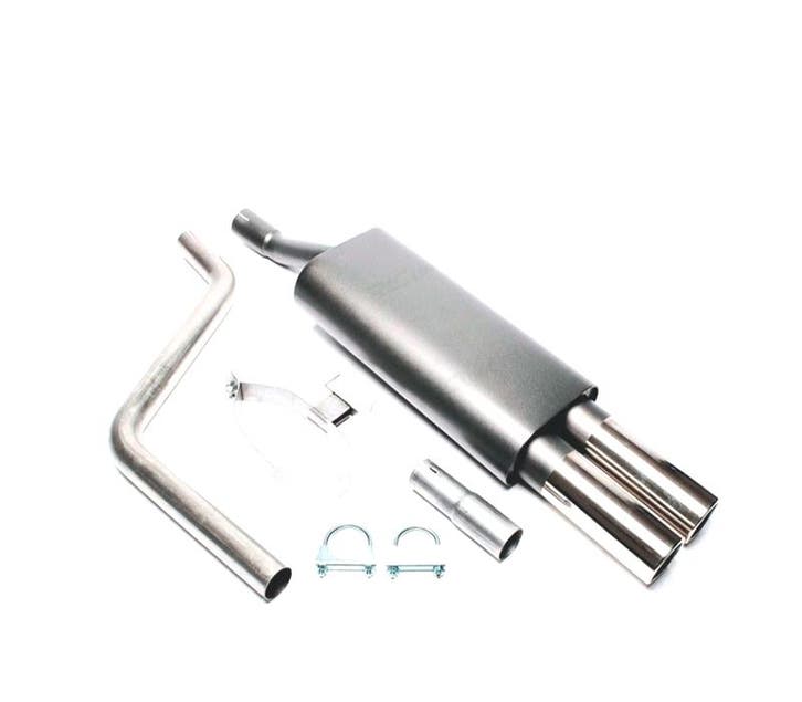 Pot Déchappement Pour Volkswagen Vw Polo III 1985-1994 X2, Autos : Pièces & Accessoires, Systèmes d'échappement, Envoi