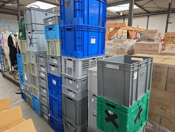 (49x) Diverse PVC bakken, Nieuw