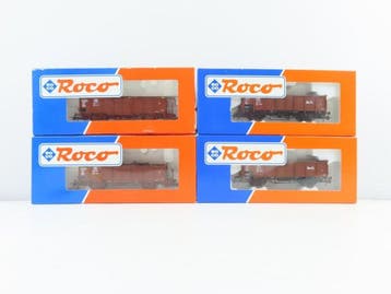 Roco H0 - 46619/46891/47923 - Modeltrein goederenwagon (4) -, Nieuw
