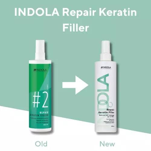 Indola Repair Keratine Filler Treatment (Haarkuur), Handtassen en Accessoires, Uiterlijk | Haarverzorging, Gel, Wax, Haarlak of Mousse