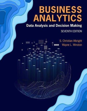 Business Analytics 9780357109953 S. Albright, Verzenden, Zo goed als nieuw, S. Albright
