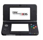 New Nintendo 3DS Zwart (Nette Staat) (3DS Spelcomputers), Ophalen of Verzenden, Zo goed als nieuw