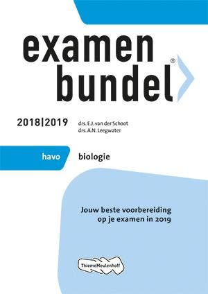 Examenbundel havo Biologie 2018/2019 9789006429114, Verzenden, Gelezen